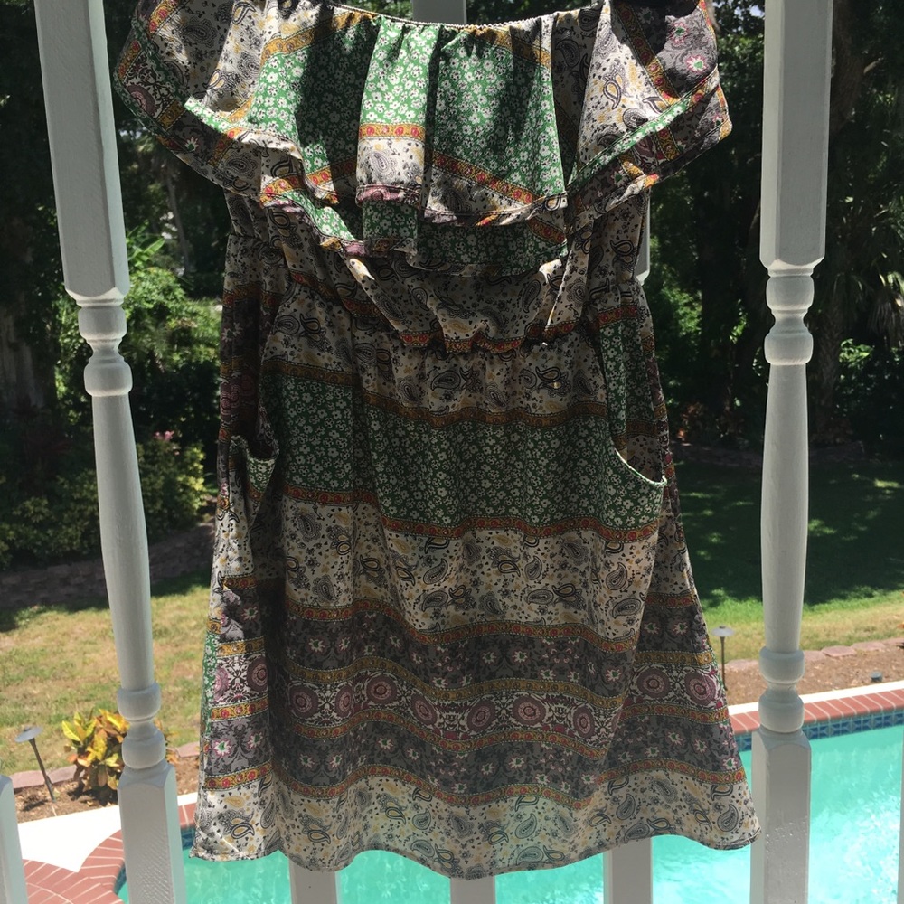 Strapless Mini Dress